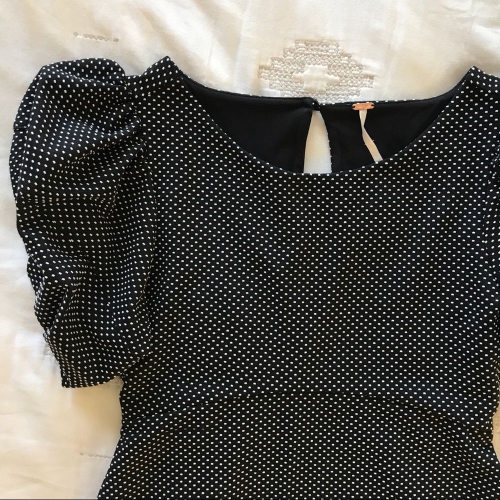 Free People polka dot dress